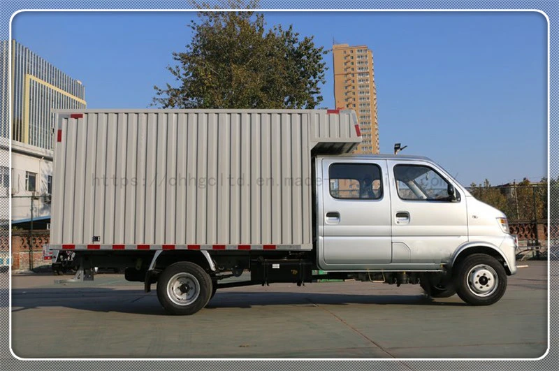 Einzel- und Doppelkabine 2seats 5 Sitze Benzin Cargo Truck Kleinbus