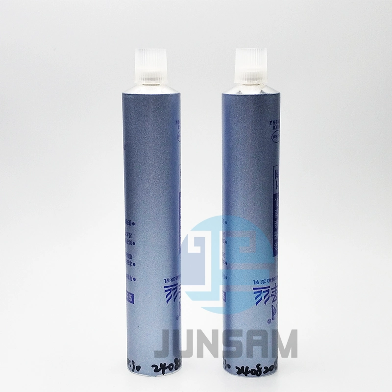 Offset Glossy Printing Aluminium Collapsible Tube 99.7% Pure Hair Dyeing Packing