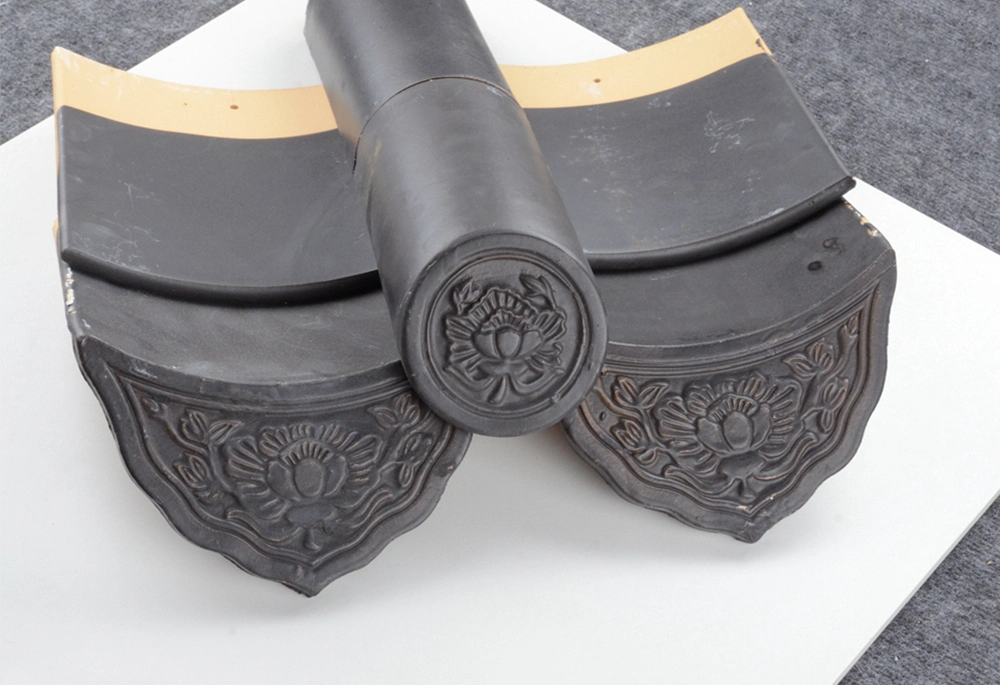 Temple Decoration China Traditional Style Fire-Resistant Glazed Roof Tile