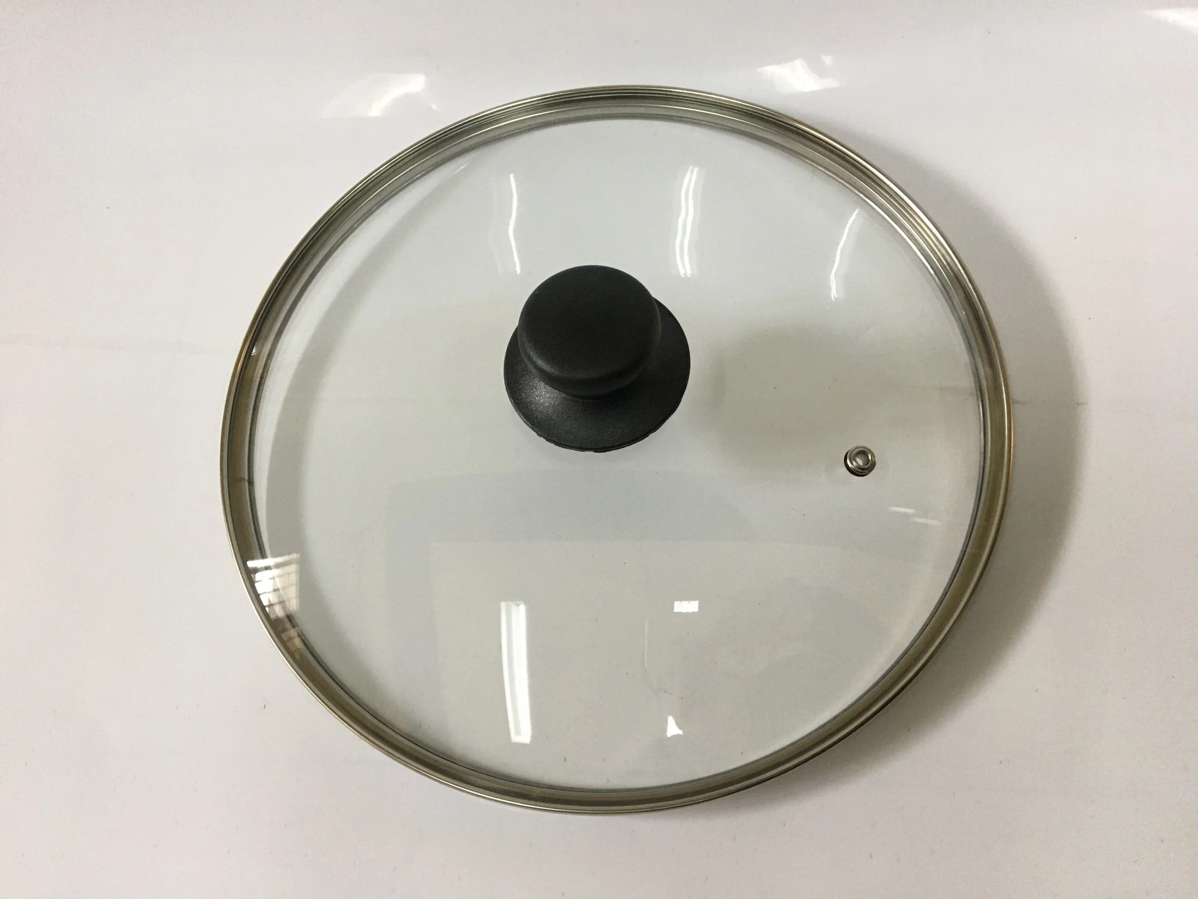 Hot Seller Stainless Steel Tempered Cookware Glass Pot Lids