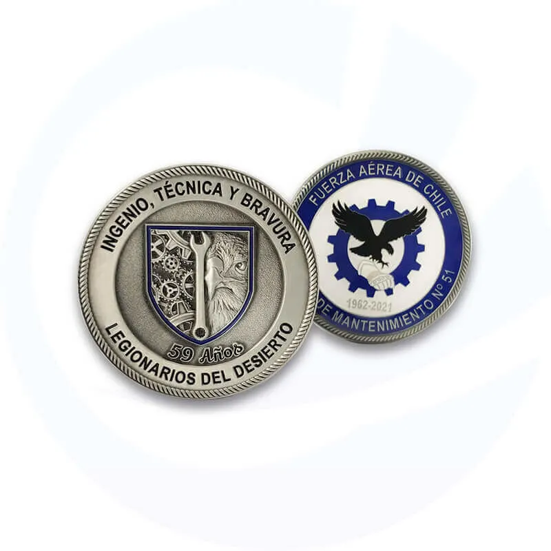 Custom Military Challenge Coin Combat High quality/High cost performance  Double Sided Coin Zinc Alloy Gift Mold