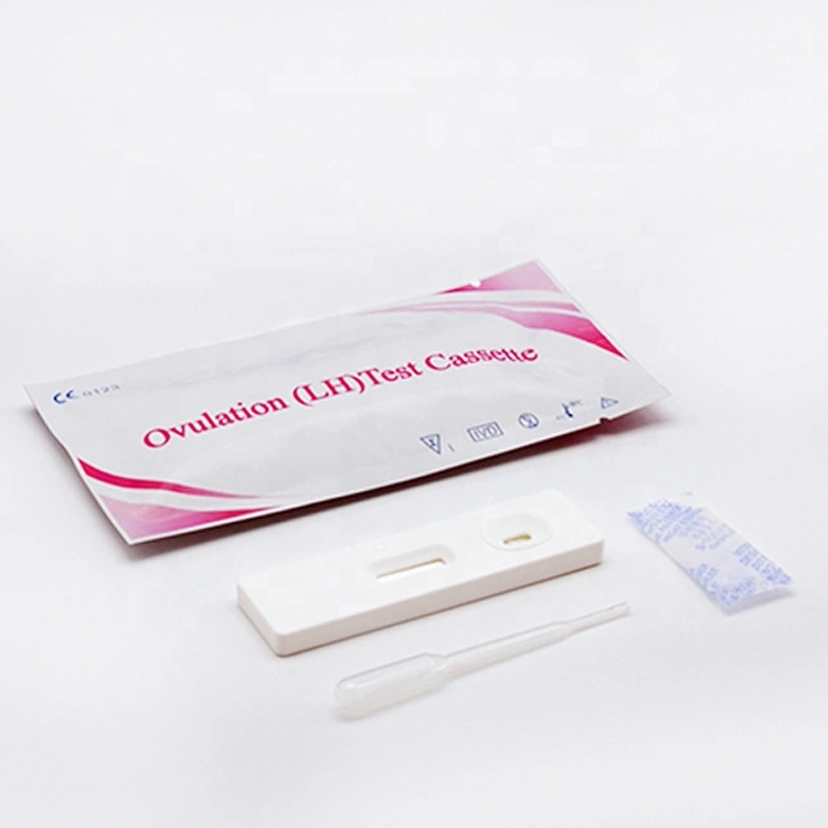 Medizinische CE-Diagnose Rapid LH Ovulation Test Kit ein Schritt LH Teststreifen mit günstigem Preis