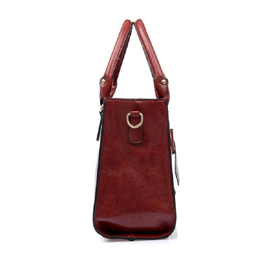 Women Fashion Handbag Leather Retro Shoulder Casual Bag Esg13713