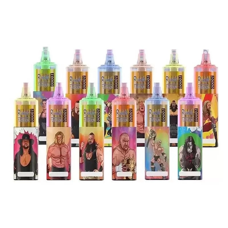 Original tornade Randm 10k/10000 bouffées Mesh Vape jetables de la bobine E cigarette avec 20ml Ejuice remplie au préalable