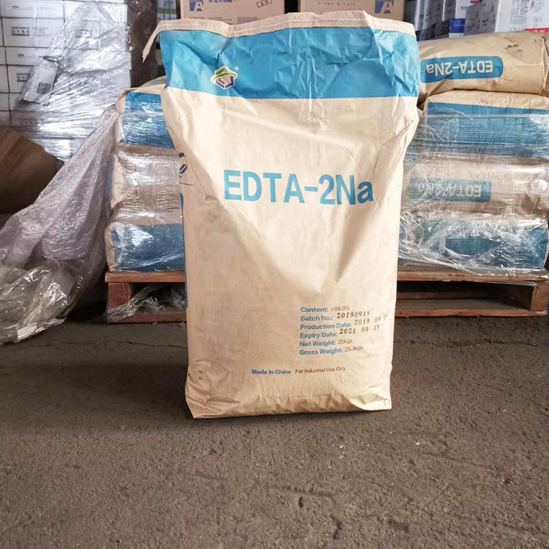 L'EDTA disodique de poudre de qualité alimentaire CAS 13235-36-4 L'EDTA tétrasodique 4na