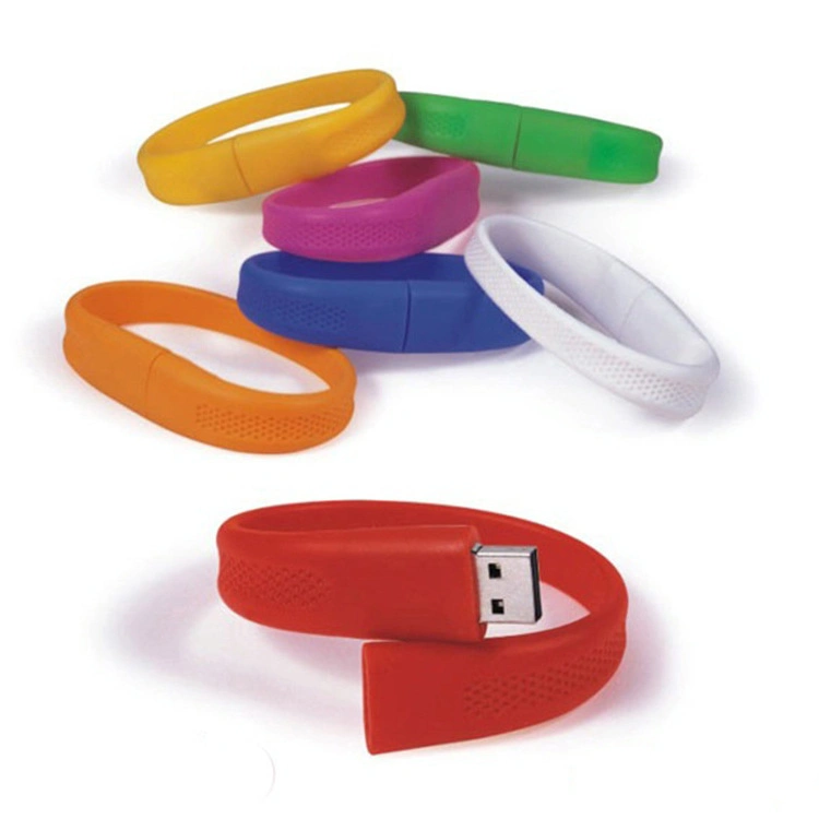 Silicon Bracelet USB Flash Drive 210mm (PVC-LY005)