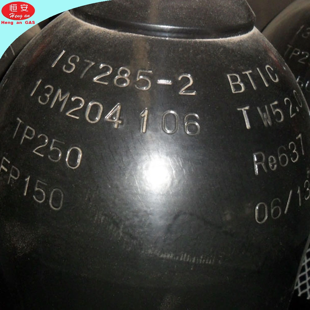 40L ISO 9809-1 Nitrogen Cylinder Price N2 Cylinder