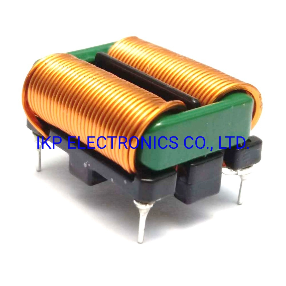High Current EMI/EMC Flat Wire Winding Common Mode Choke Coil Filters
