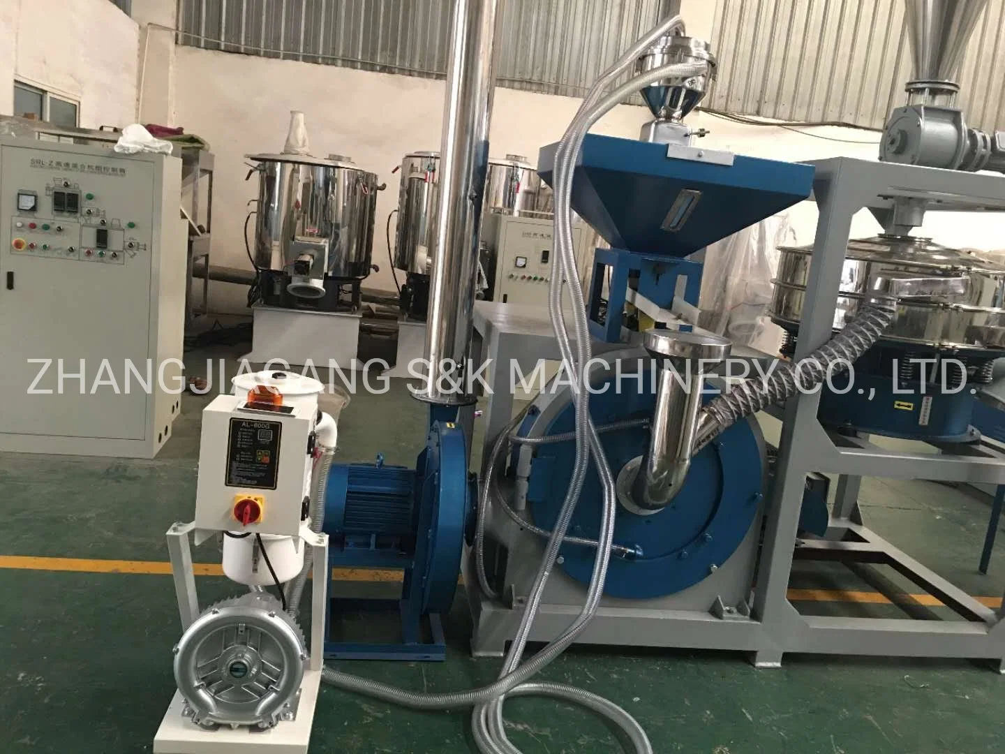 Plastic Pet Crusher Powder Miller Machine PP PE HDPE Crushing Pulverizing Milling Machine Supplier