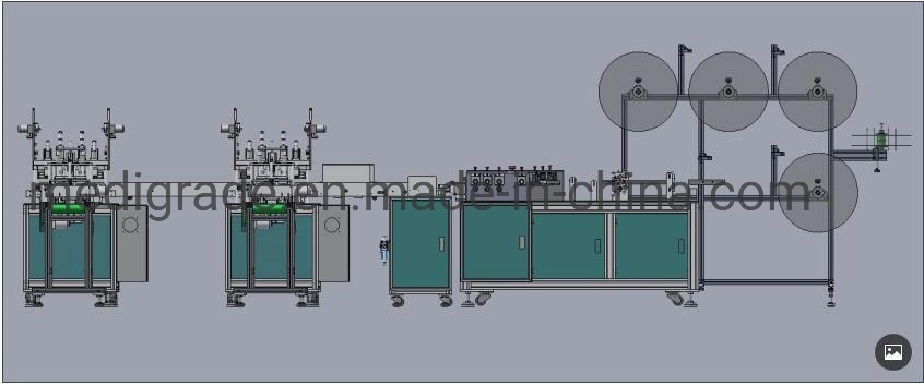 High quality/High cost performance Automatic Medical Disposable Mask Making Machine