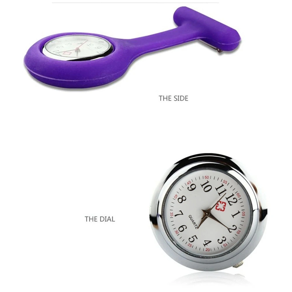 Fashion Pocket Watches Silicone Nurse Watch Doctor Medical Supplies