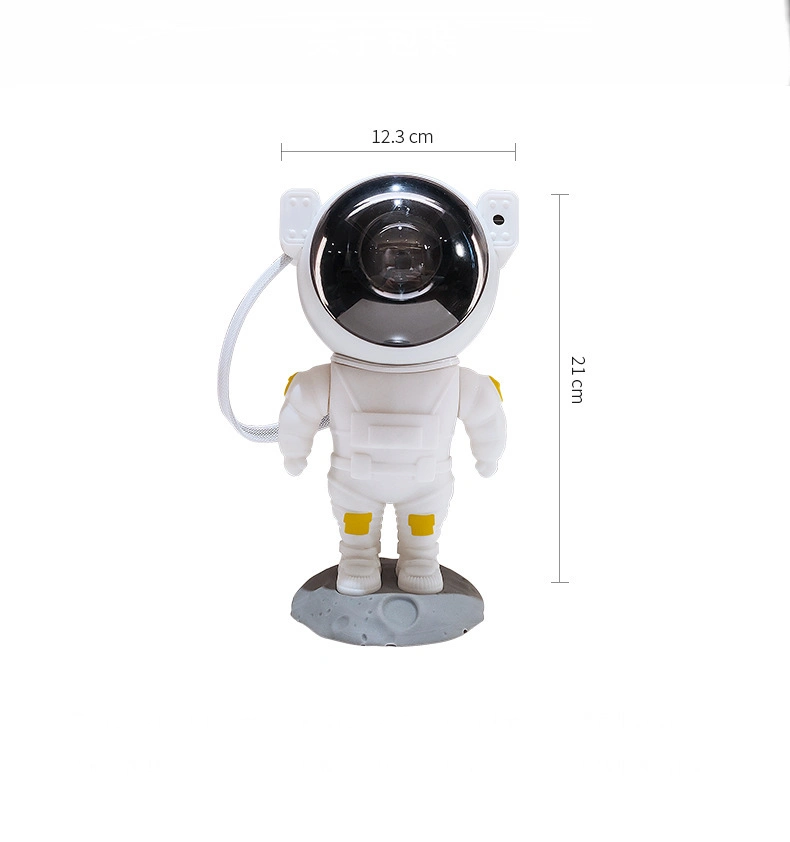 New Galaxy Projector Laser Night Mood Lamp Romance Rotatable Astronaut Projection Decorative Lamp LED Night Light Colorful Remote Nebula Starry Projector