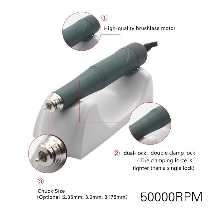 Electric Dental Drill Brushless Micromotor 50000 Rpm Polishing Handpiece Professional Manicure Drill Jewelry Drill