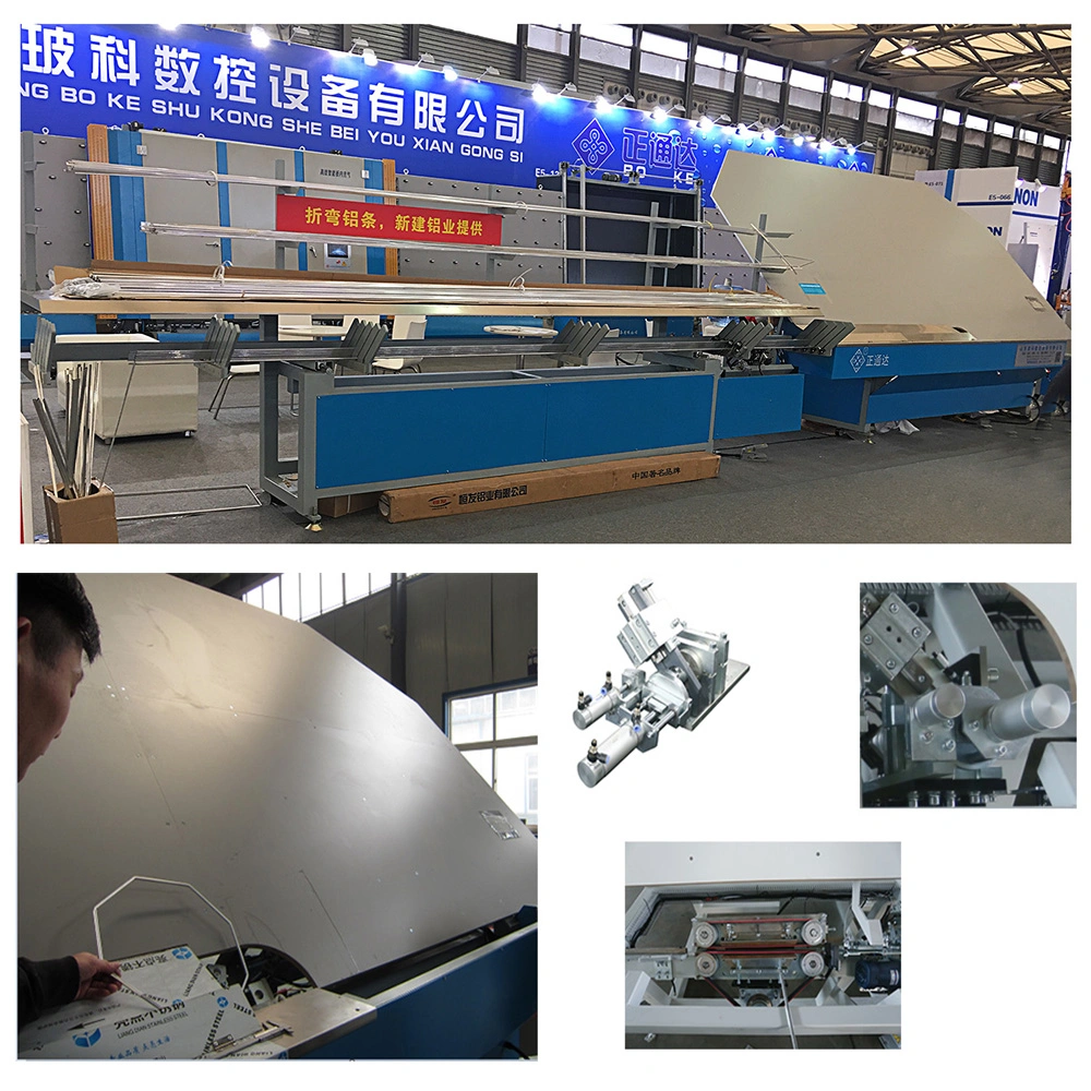 Automatic Circle Train Window Aluminum Spacer Bar Cutting and Bending Machine for Insulated Glass