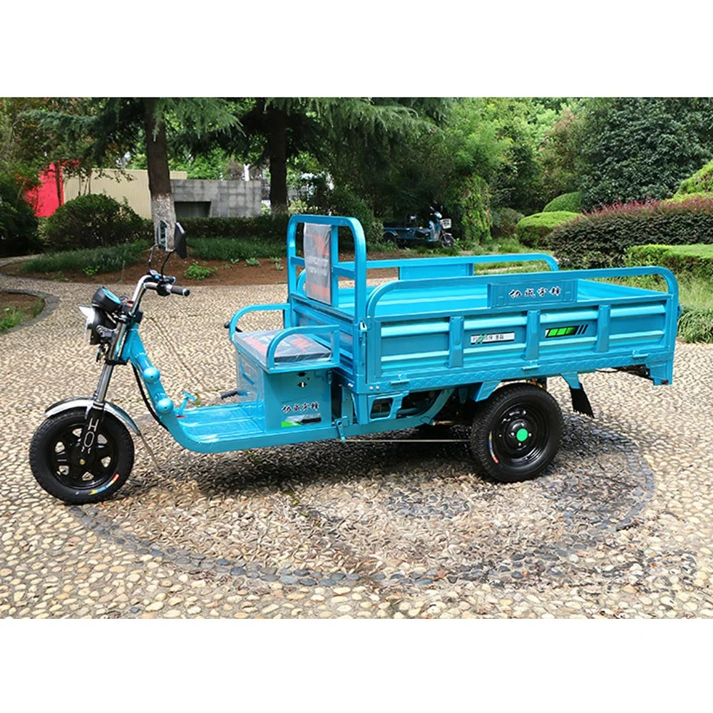 Triciclo de carga de 1200 W com cabina para triciclo de carga Express Truck Vendas de promoções de scooters elétricas