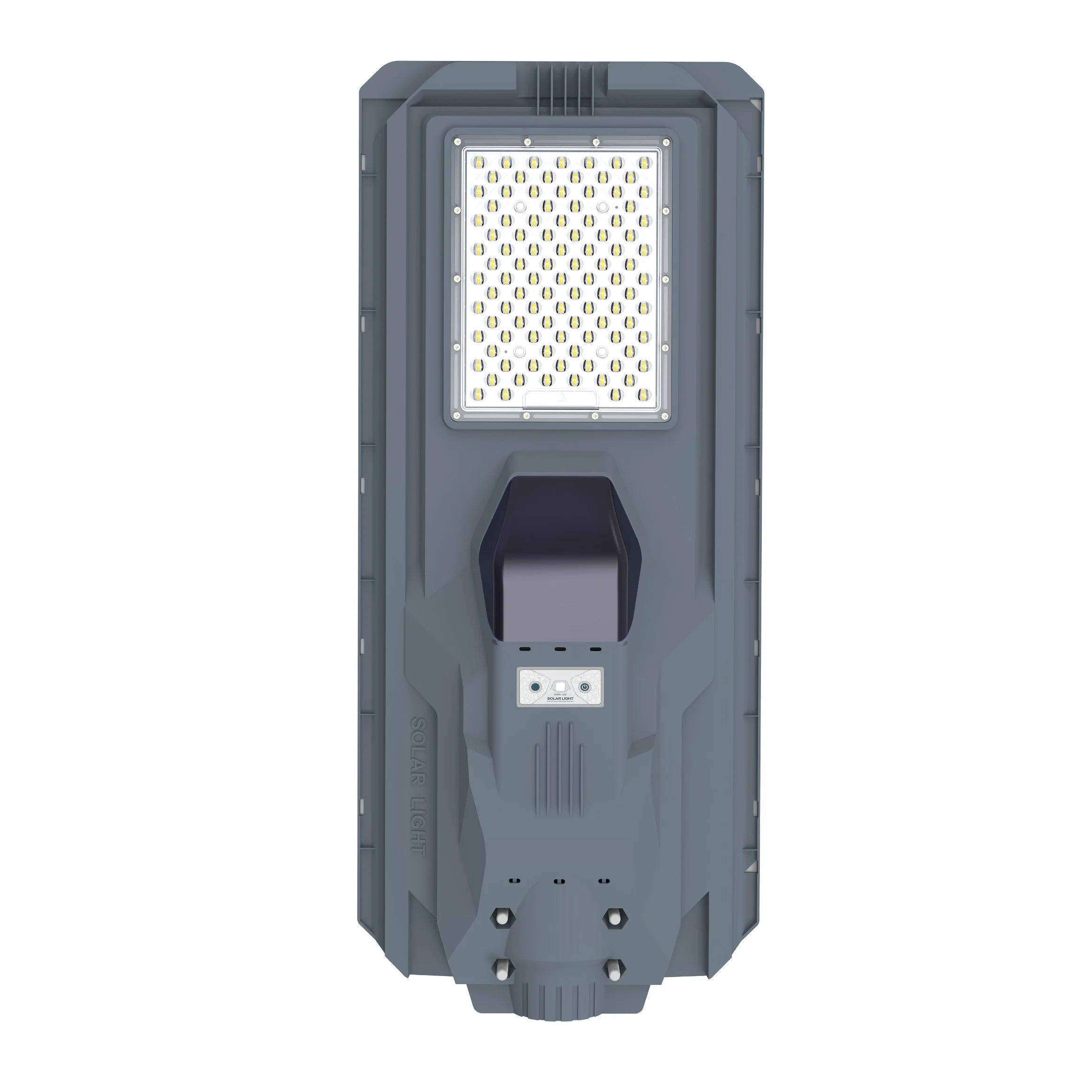 2023 New Items Lithium Iron Phosphate ABS Intelligent Light Control Power Button Remote Control Solar LED Street Light