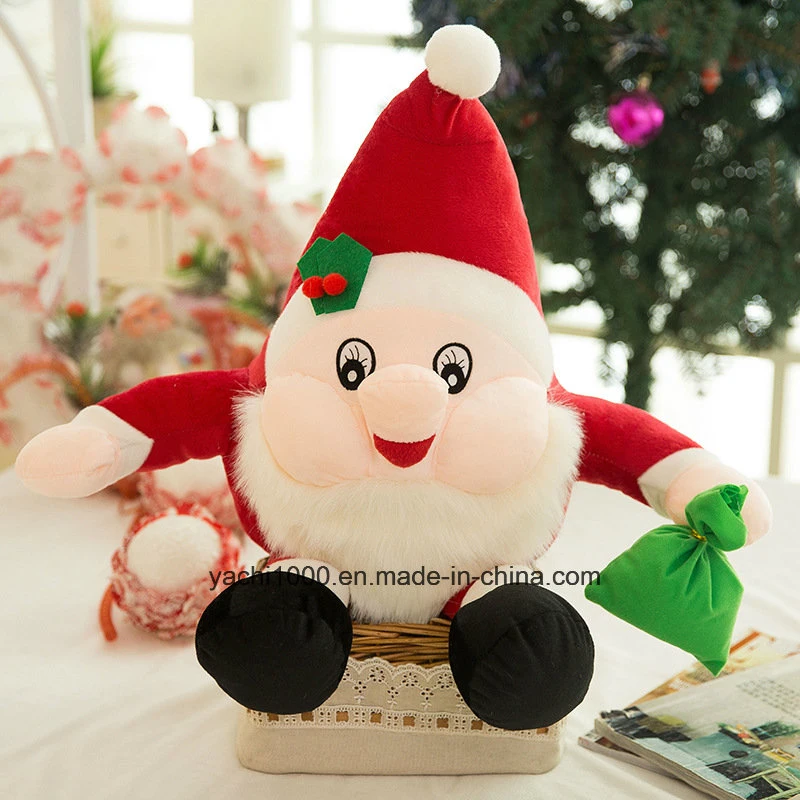 Cadeau de Noël Santa Claus jouet en peluche