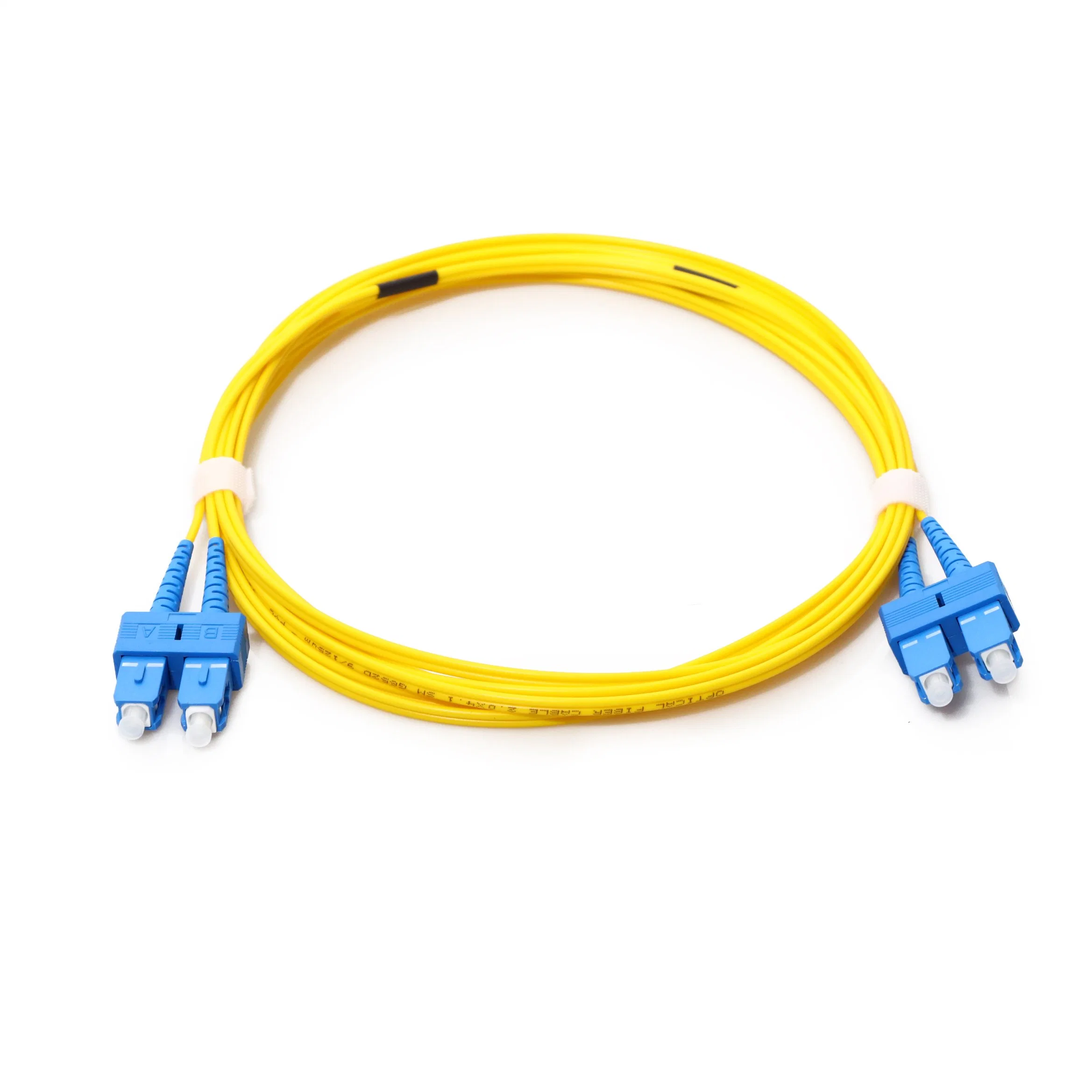 2.0mm Sm G652D Dual Fibers Sc/Upc-Sc/Upc Fo Patch Cord LSZH