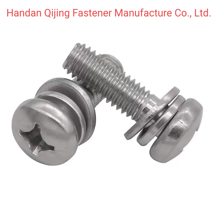 Best Qualit Sem Bolts Stainless Steel Combination Screw, Hex Head Sem Screw Machinery, Chemical Industry, Environmental, Building