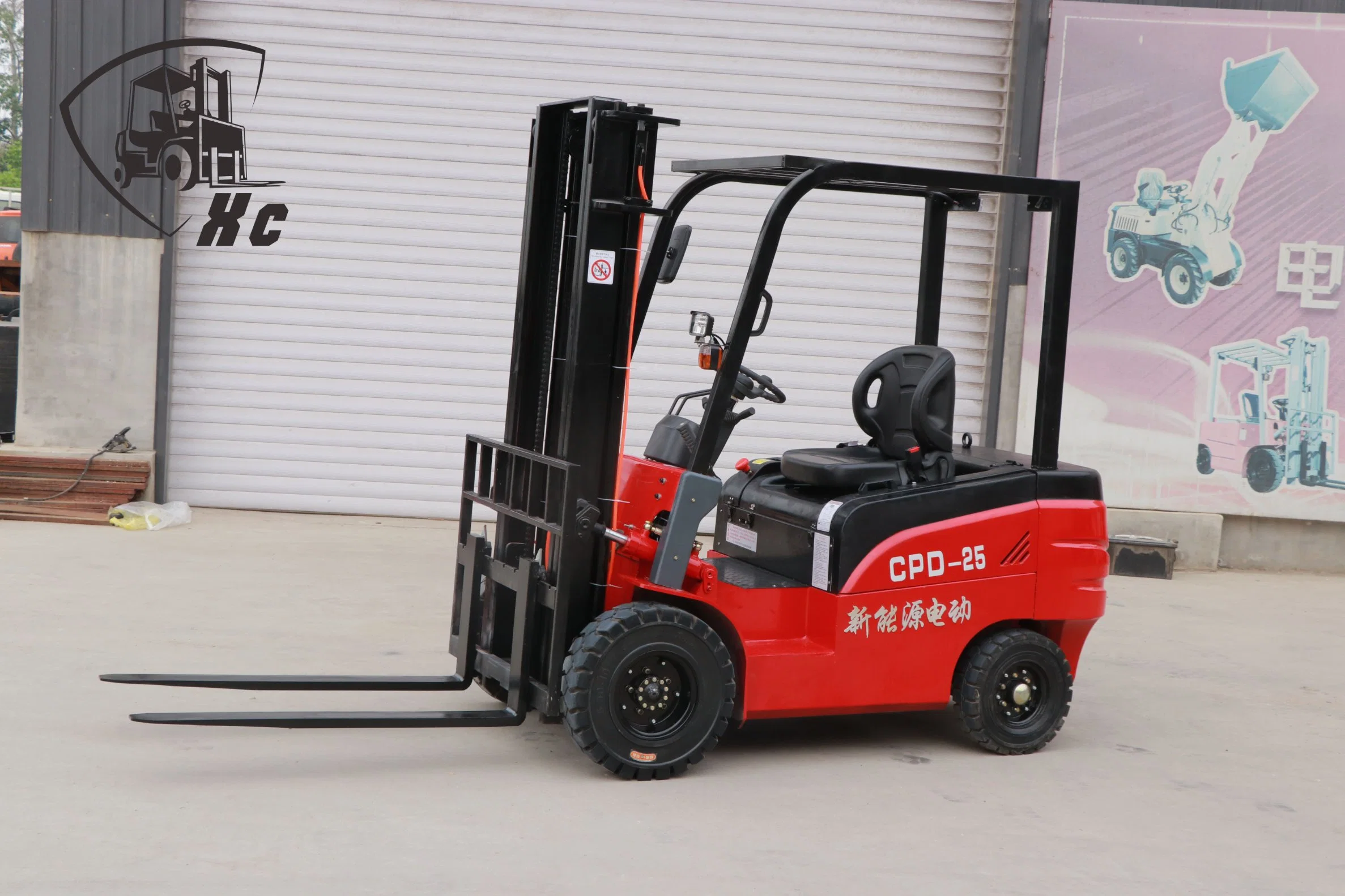 Venta en caliente contrapeso Forklift eléctrico Forklifts industriales para la logística