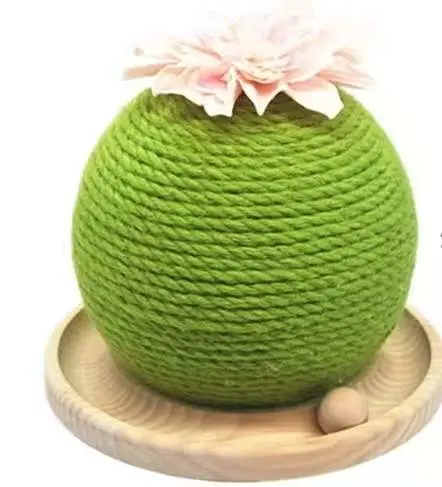 New Fashion Sisal Covered Cat Globe Jute Cat Toy