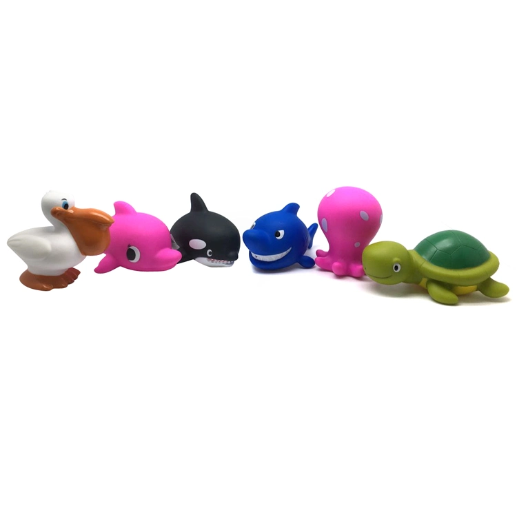 Plastic Bath Sea Animal Toy