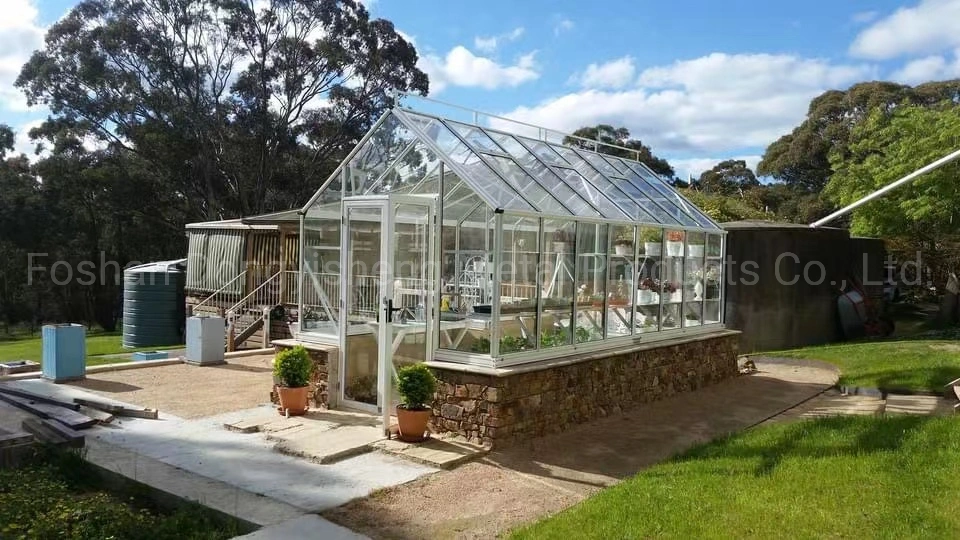 Heavy Durable Multi Span Polycarbonate Greenhouse with Agriculture Equipment Rdga1014-10mm