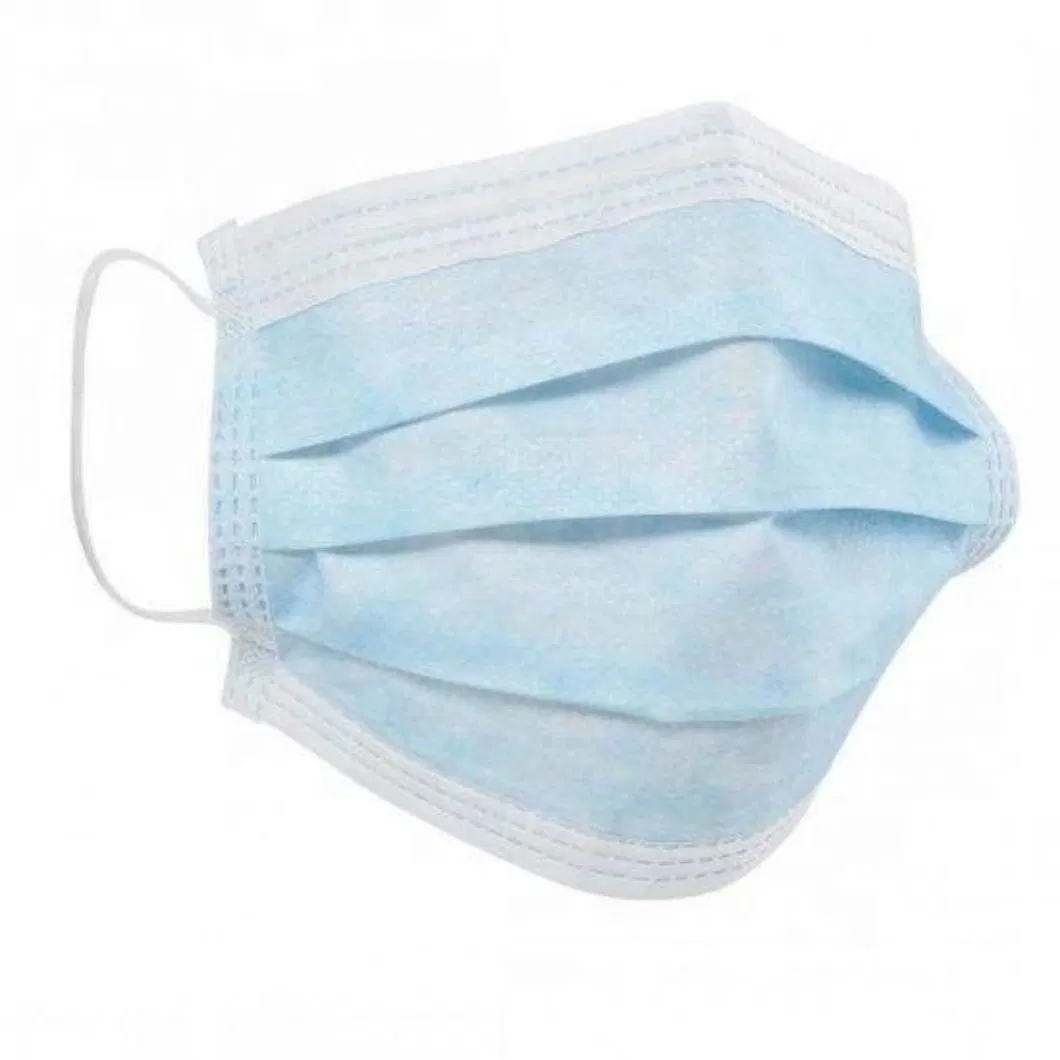 CE 3-Ply Medical Face Mask Disposable Doctor Facemask Surgical Face Mask Earloop