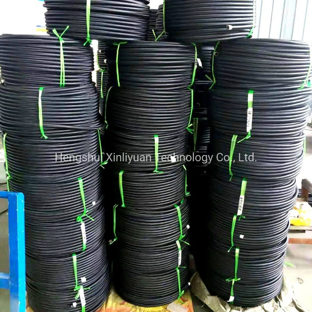 SAE J1532 Oil Cooler Hose Nylon Braided Synthetic CPE Rubber Tube 304 Stainless Steel Auto Motorcycle High Pressure Hydraulic