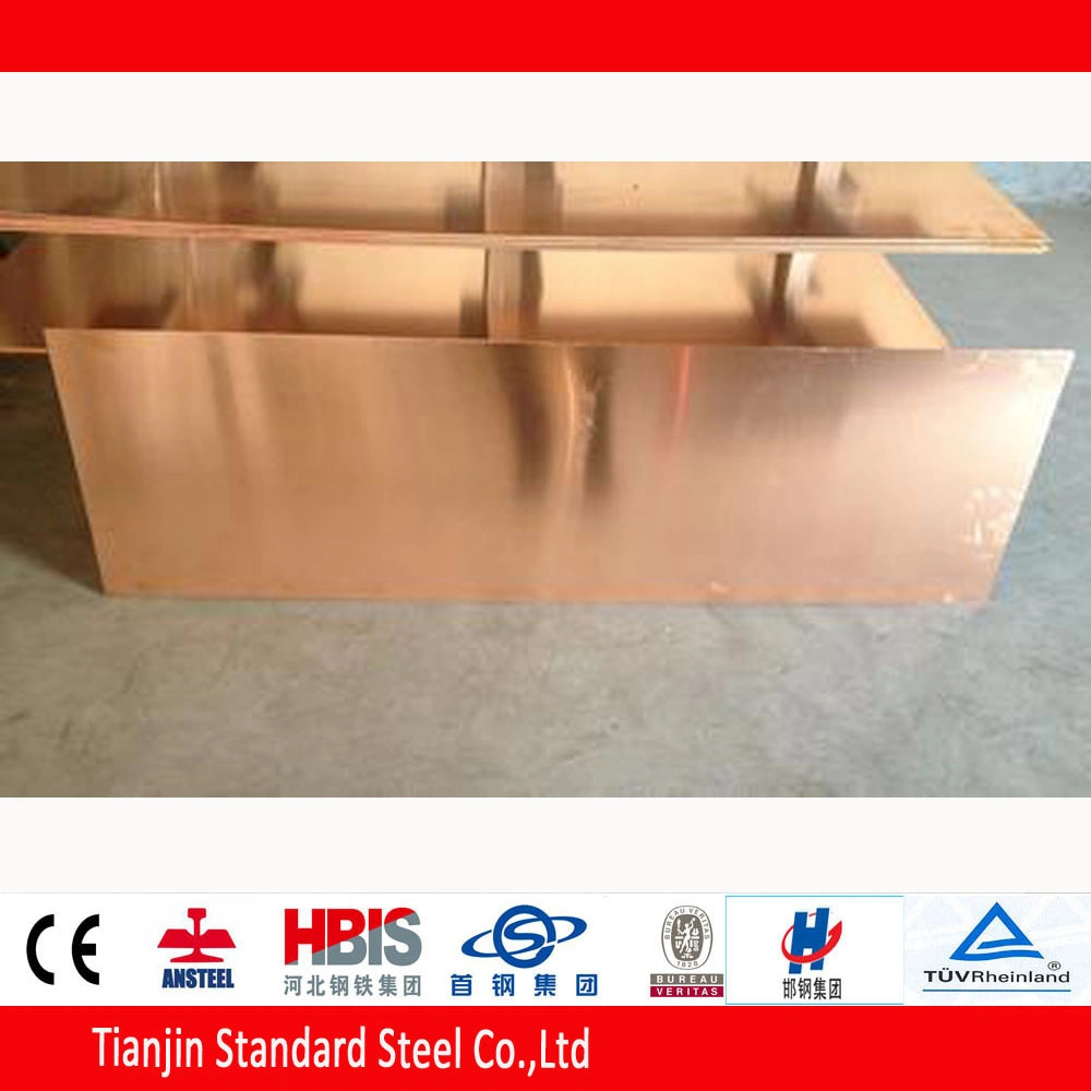 Decoration and Building Copper Sheet Pure Copper