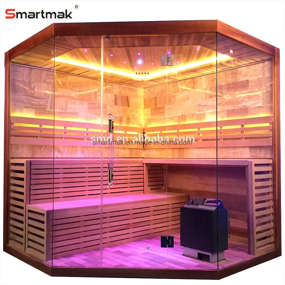 High Quality Indoor Sauna and Steam Combined Room for 5 Person