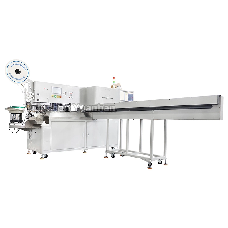 Yh-Stcjk03 Fully Automatic Wire Crimping Terminal Crimping and Housing Insertion Machine