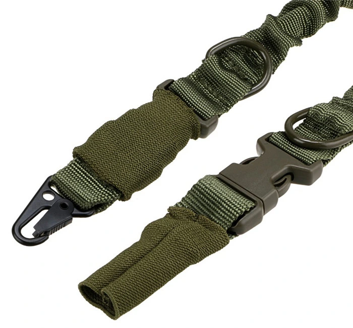 Tactical Safety Strap Belt System 2 Points Bungee Sling