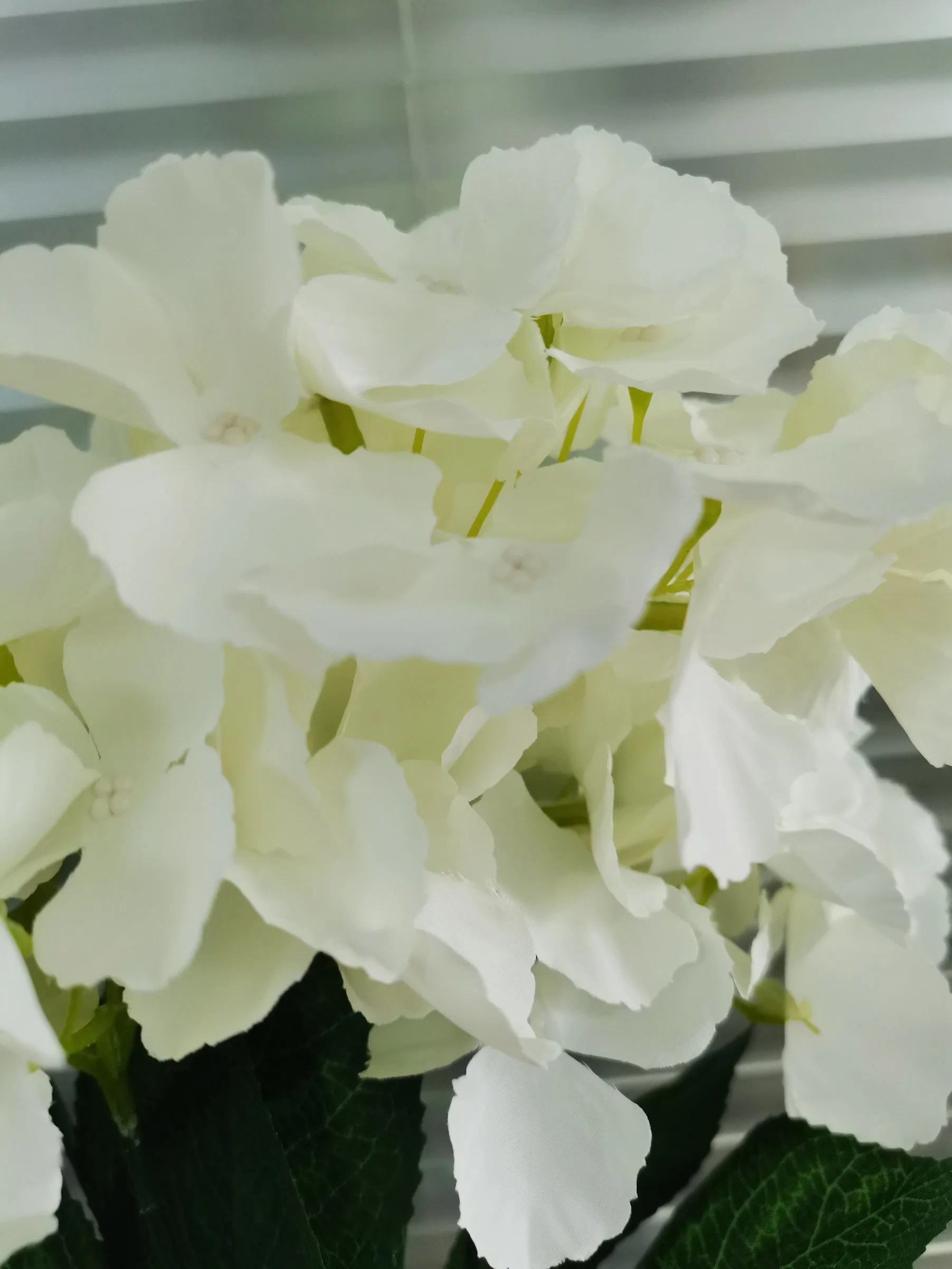 Hogar decoración de Boda Flor artificial de Hydrangea Blanca