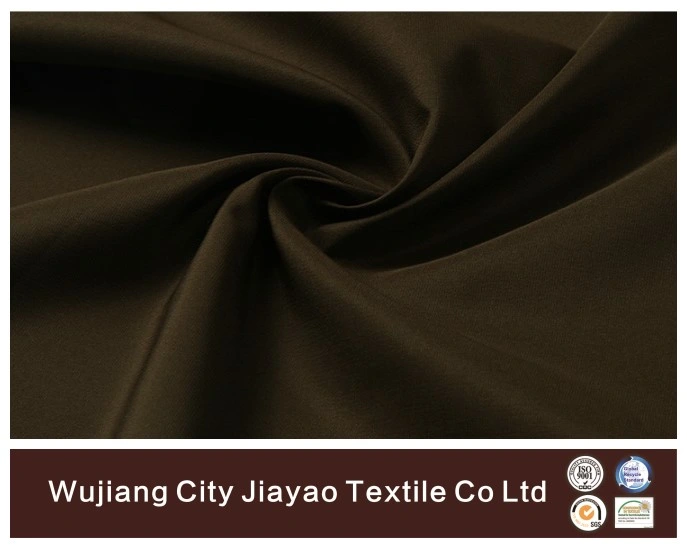 High quality/High cost performance  100% Poly Pongee Stripe 1*1 75D*150d Fabric