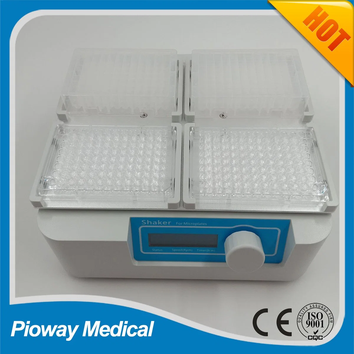 Lab Microplate Incubator Shaker Ms100