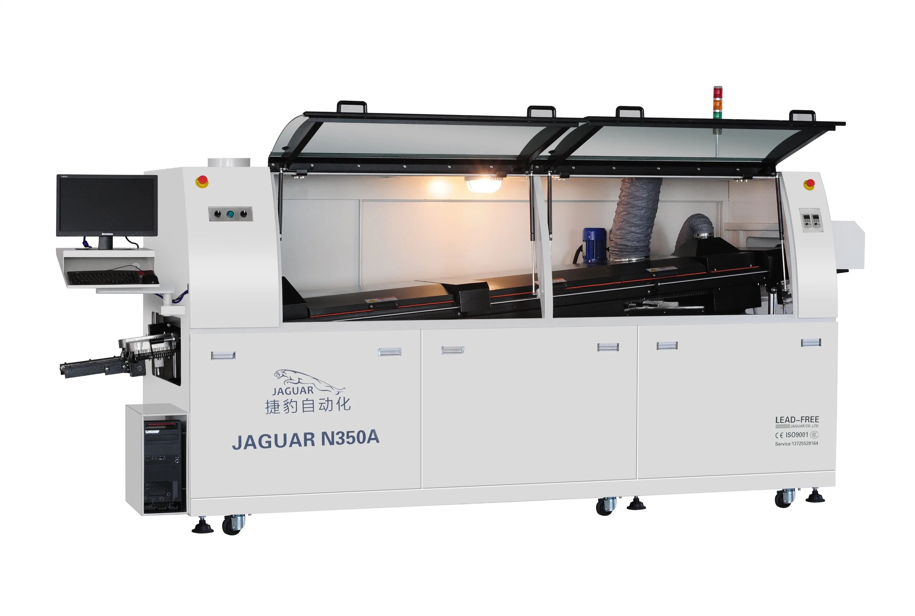 Jaguar in-Line Wave Soldering Machine for High Volume Manufacturers