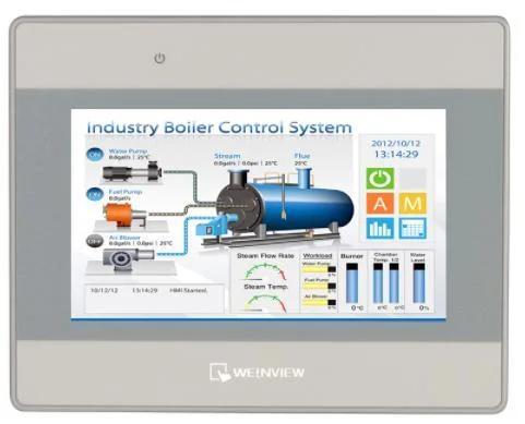 شاشة Weinview Mt8050ie/Mt8051ie تعمل باللمس بحجم 4.3 بوصة مع واجهة شبكة مدمجة واجهة الجهاز البشري