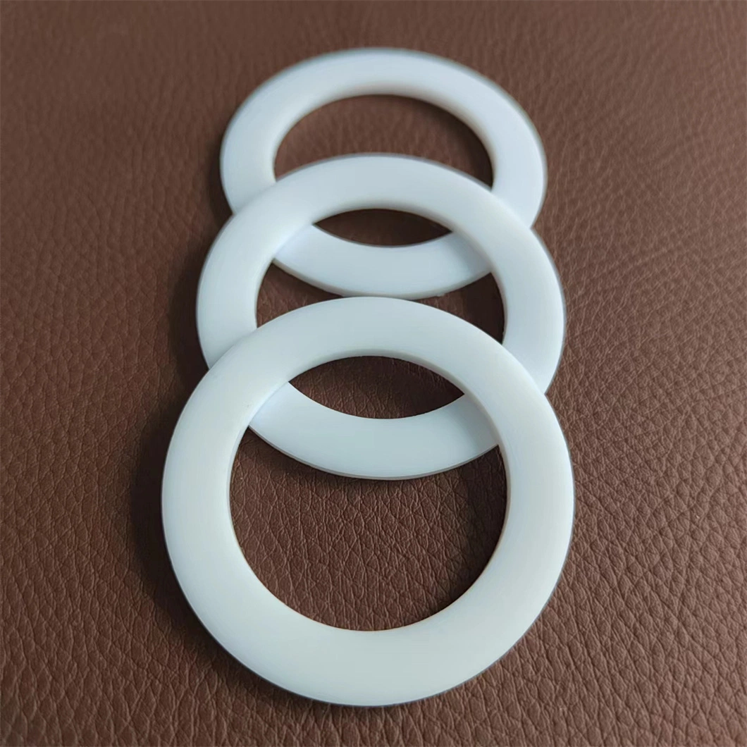 Wholesale PTFE White Clear Round Rubber Flat Washer Rubber Flat Washers