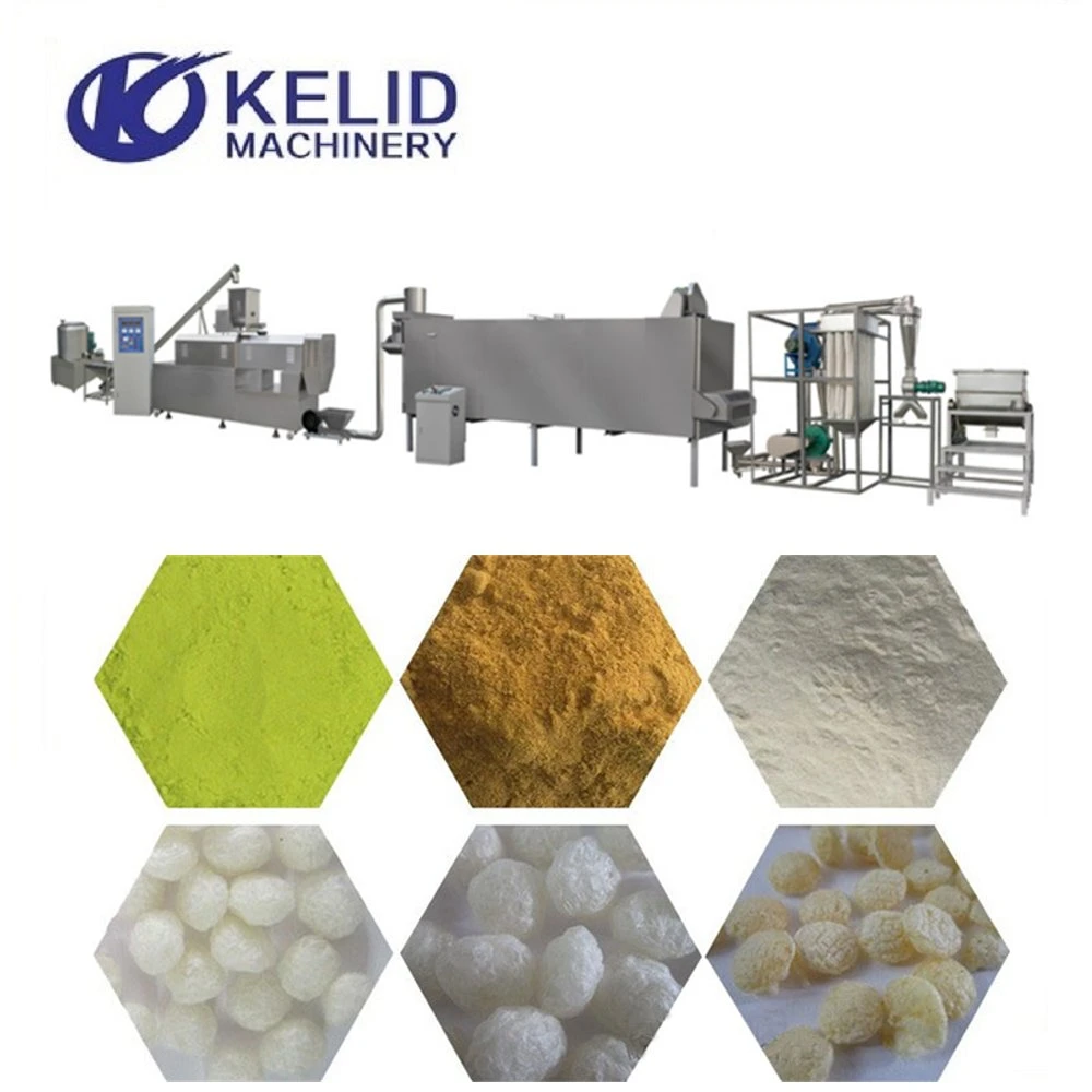 Fully Automatic Modified Starch Degradable Material Processing Machine