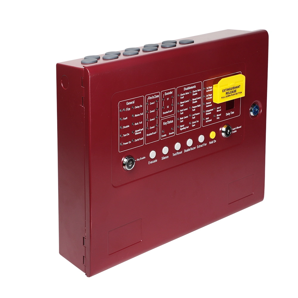 Control Systems FM200 Gas Extinguishing Release Control Panel for Alarm System