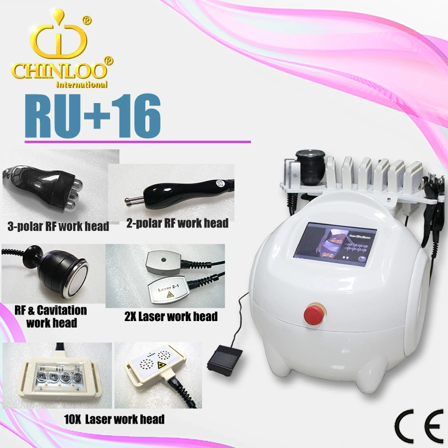 Body Toning Laser RF Firming Beauty Equipment Ru+16