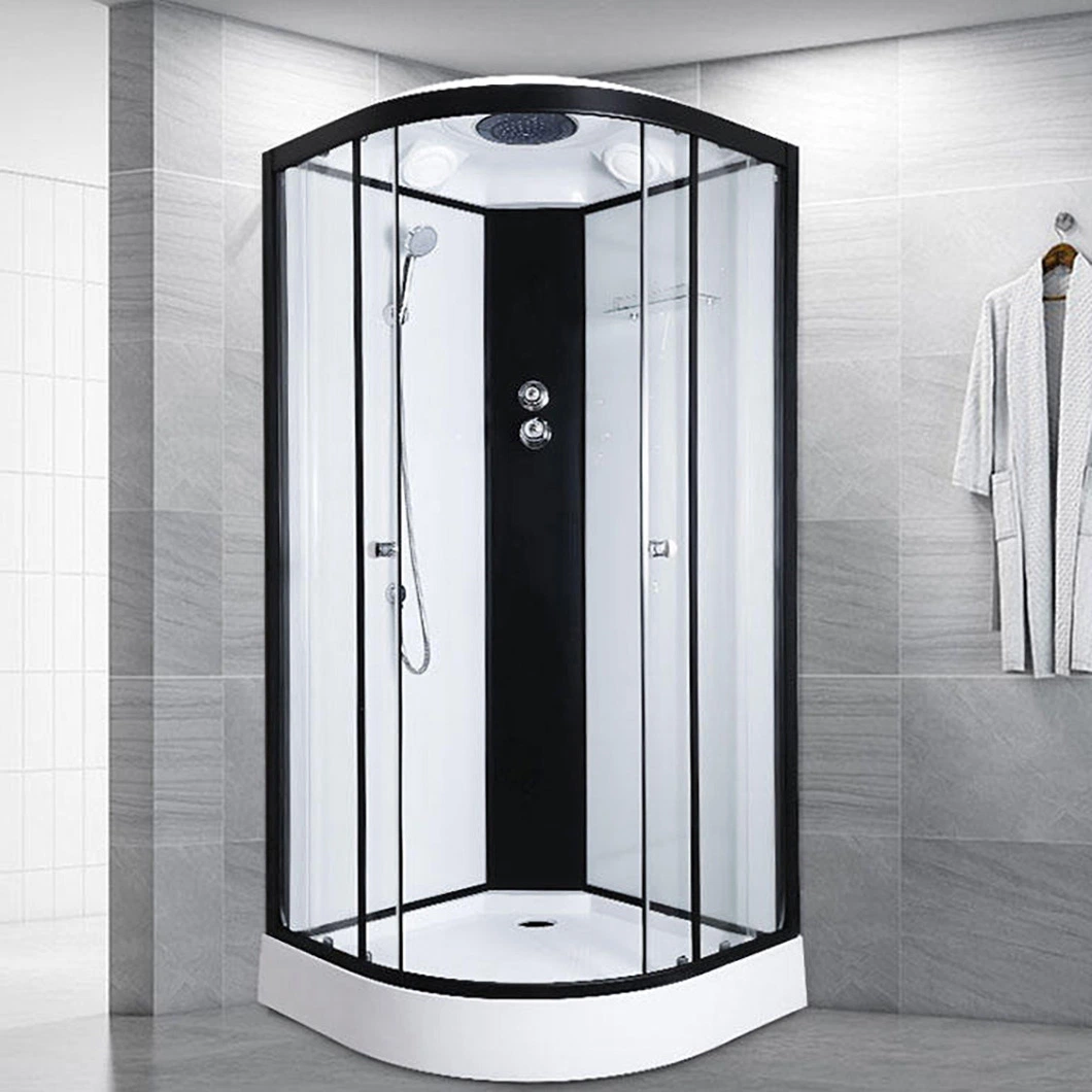 Qian Yan Frame Shower Room China Fixed Integrated Shower Cabin Manufacturing Sample Available Not Easy Fall off Smart Overall Shower Enclosure