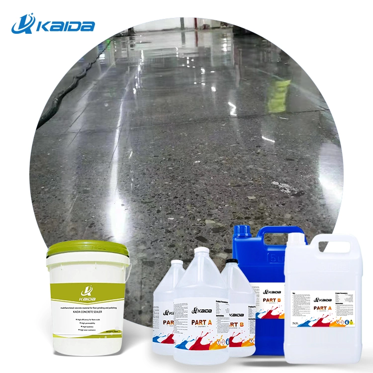 Industrial Liquid Cement Polished Concrete Floor Hardener Densifier Sealer Additive Chemical Concrete Agent Curing