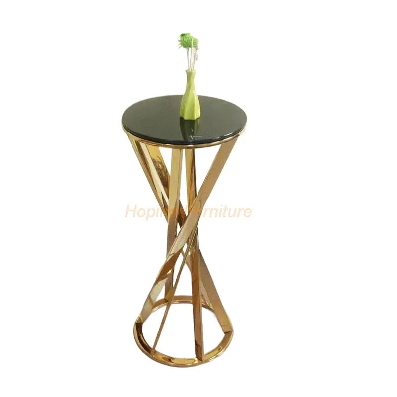 Wedding Event Indoor Home Decoration Outdoor Garden Metal Planter Flower Plant Pot Table Stand