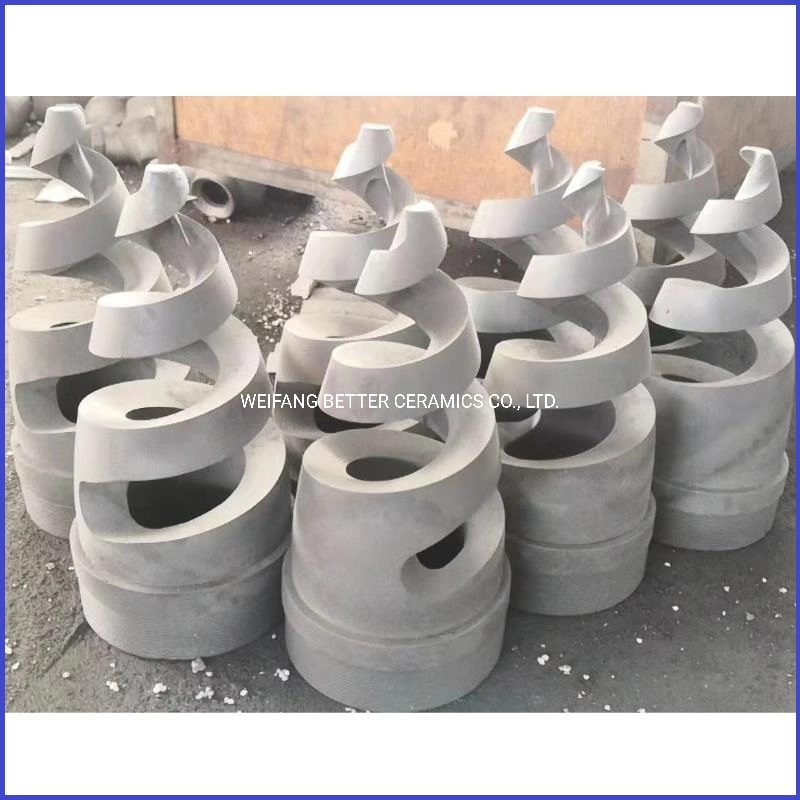 Power plant Silicon Carbide Desulfuration spiral nozzle Sisic products