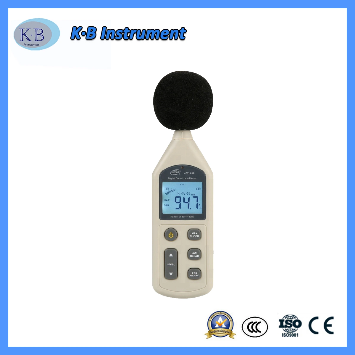 Digital Sound Level Meter dB Sound Level Meter GM1356