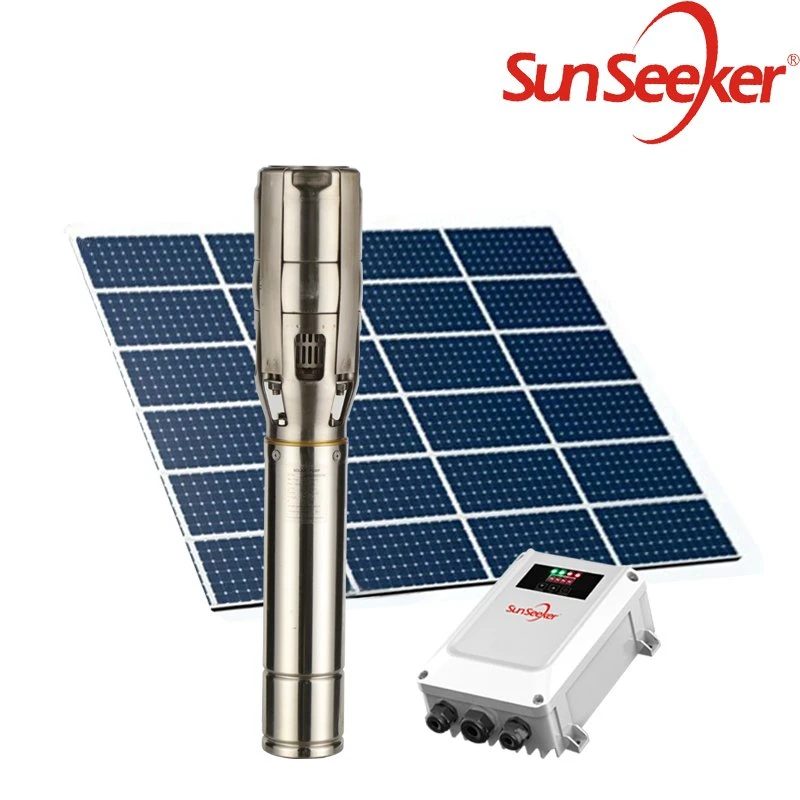 High quality/High cost performance AC/DC Solar Water Pump Stainless Steel Impeller Submersible Pump