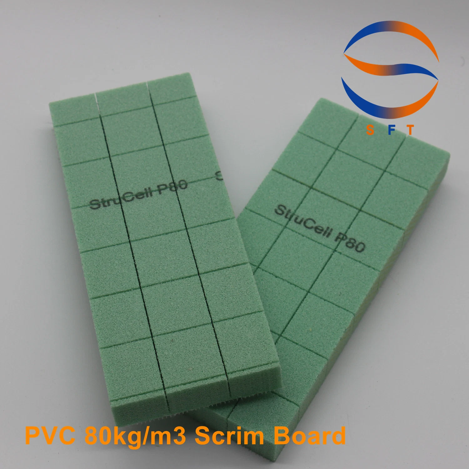 H80 80kg/M3 PVC Plastic Cross Linked Structural Foam for Boat