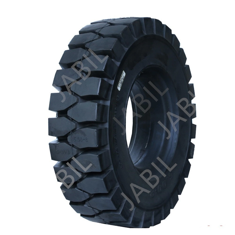 Best Quality Solid Tyre Forklifts Industrial Tyres for Pneumatic Wheel Rim 5.00-8